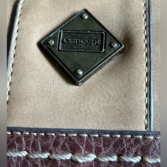 b.ø.c Cøncept Large tri-fold wallet GUC - Picture 2 of 11